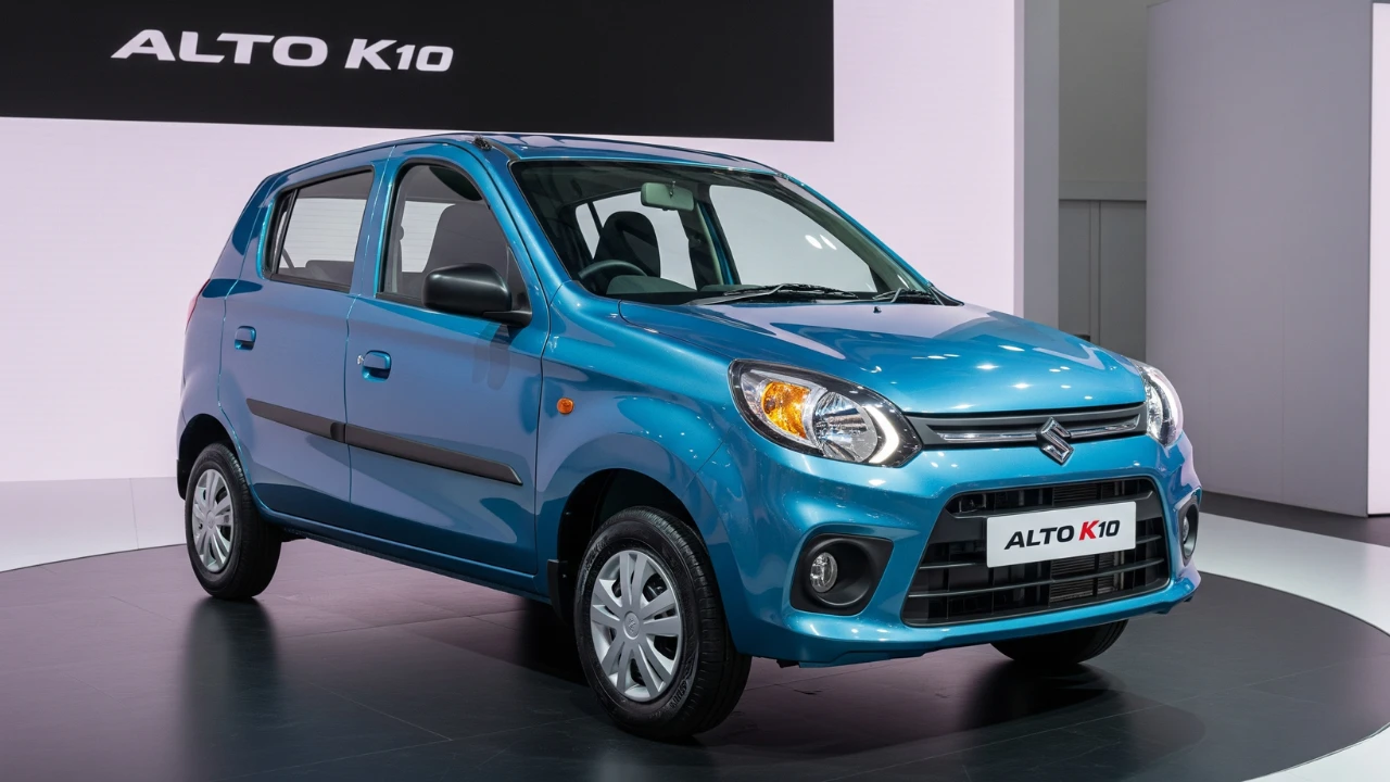 2025 Maruti Alto K10 with six airbags and 33.85 km/kg mileage