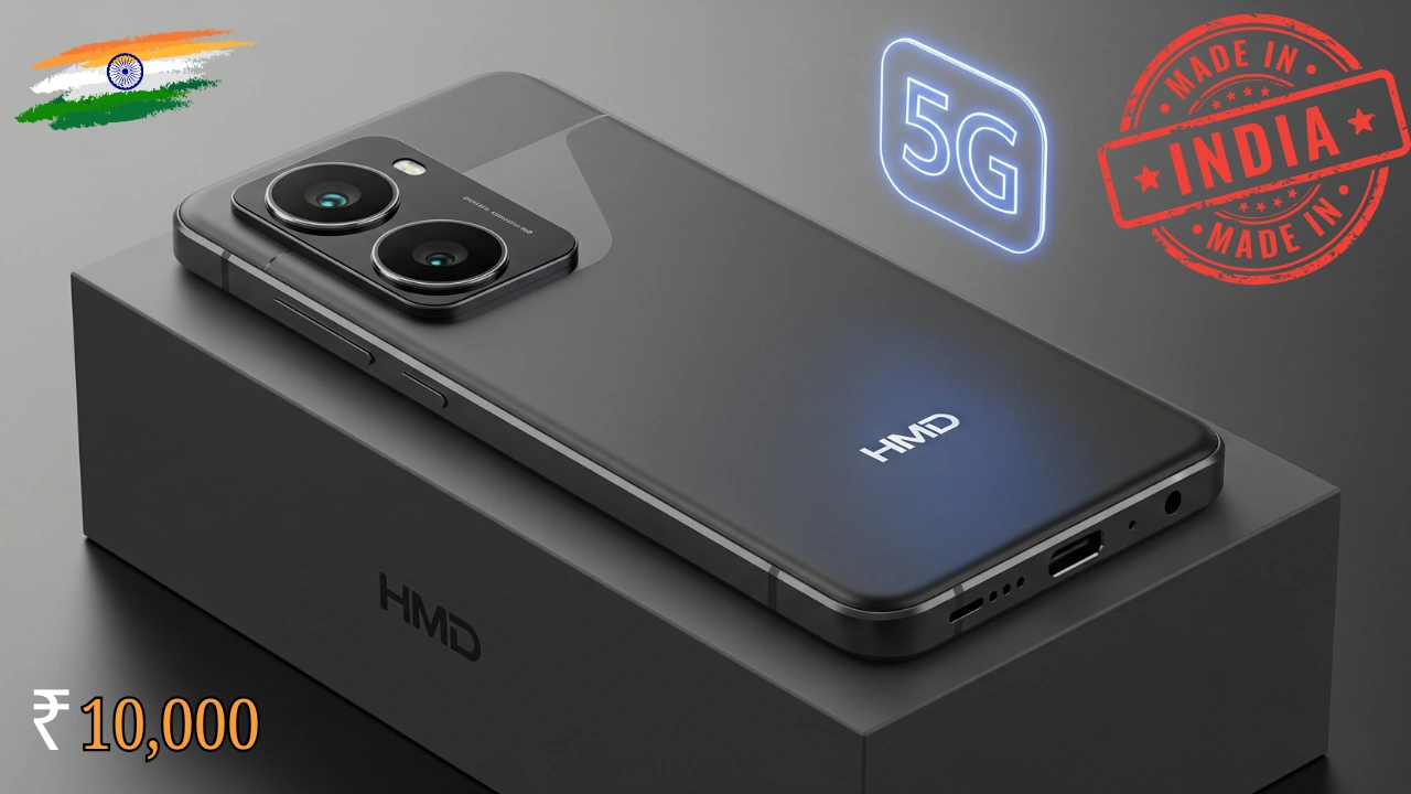 HMD First Smartphone India Launch Under ₹10,000