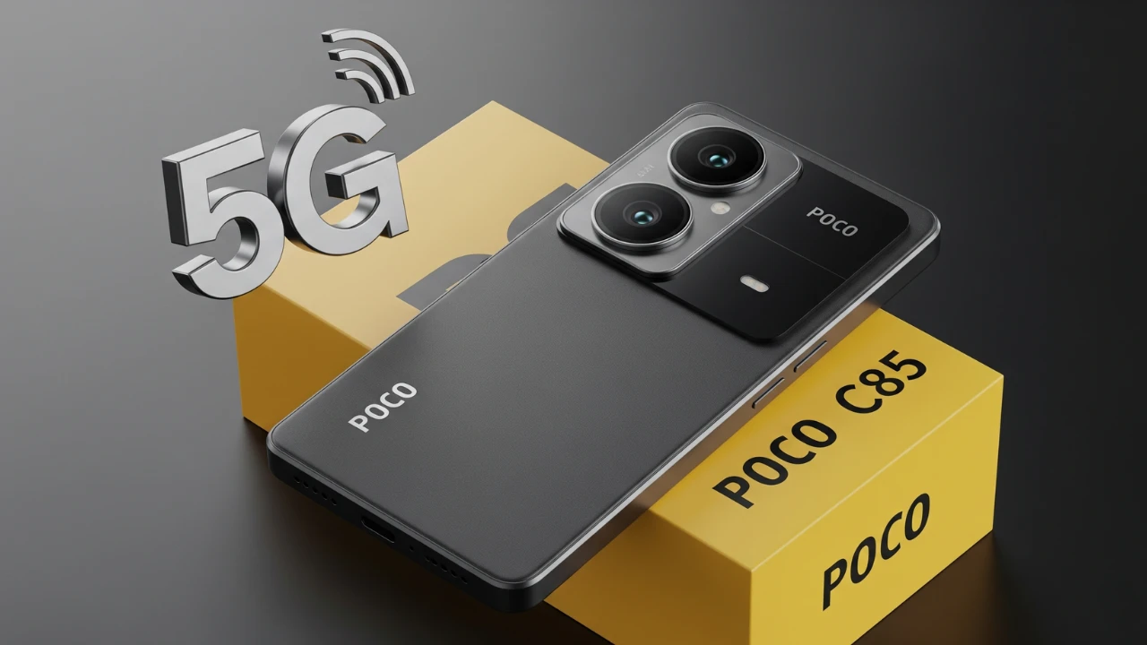 Poco C85 with 120Hz Display and 6000mAh Battery