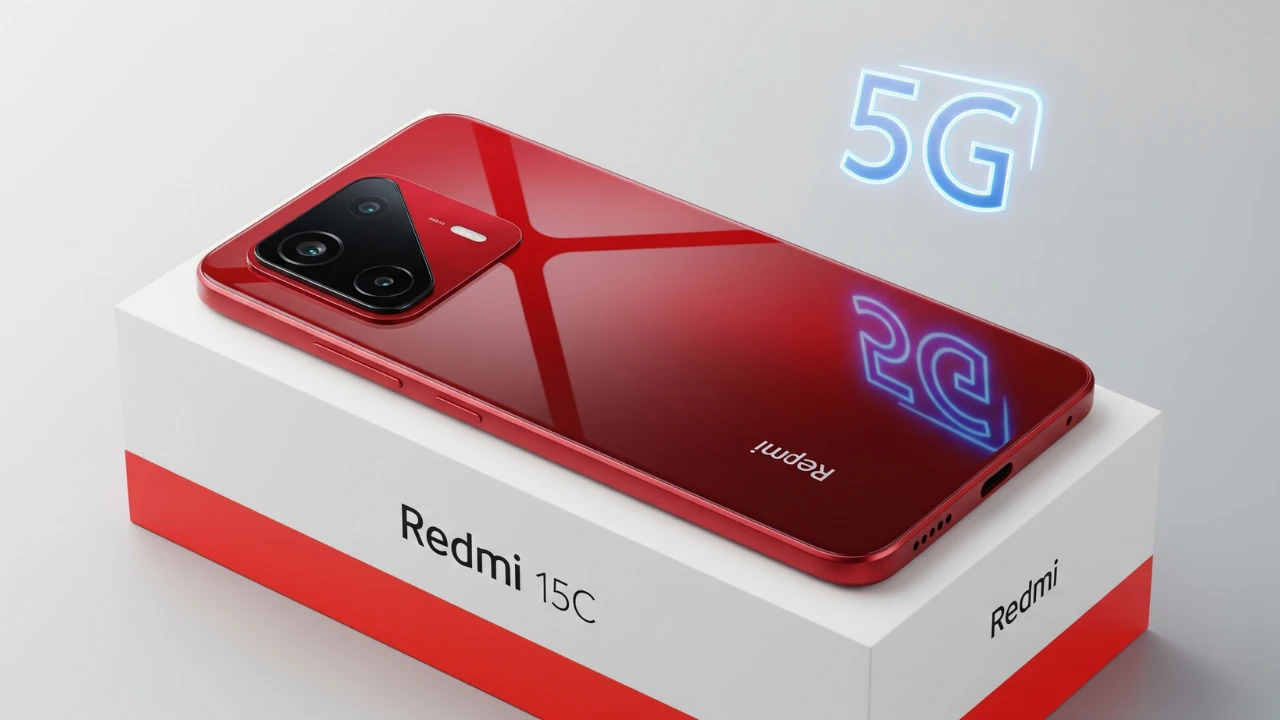 Redmi 15C with 6000mAh battery, 50MP camera and 33W fast charging launching in India