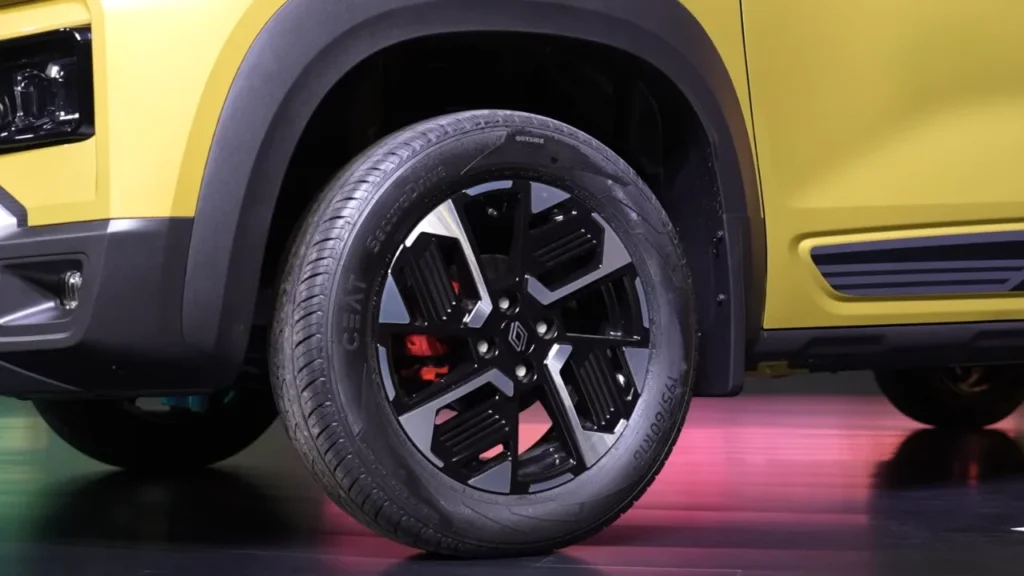 Renault Kiger Facelift 2025 with new grille and 6 airbags