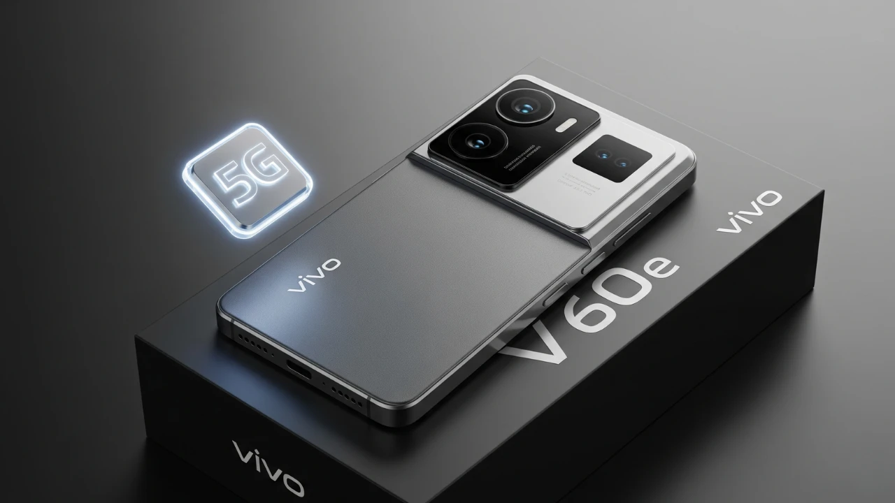 Vivo V60e with 6500mAh battery, 90W charging and 50MP cameras